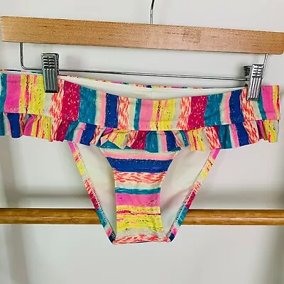 $14.95 • Buy Tigerlily Swim Bottoms Womens 8 Multicoloured Striped