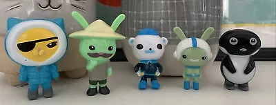 Cbeebies Octonauts Ranger Marsh Tweak Captain Barnacles Kwazii Penguin Figures • £25