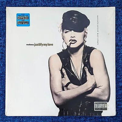 MADONNA SEALED JUSTIFY MY LOVE 12'' VINYL US 1990 LP PROMO HYPE Immaculate • $85