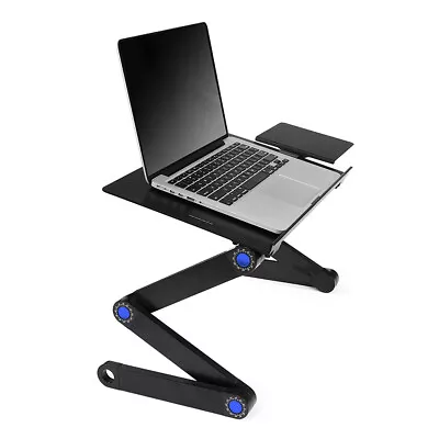 New Portable Foldable Laptop Stand Desk Table Tray Adjustable Sofa Bed Mouse Pad • $23.99