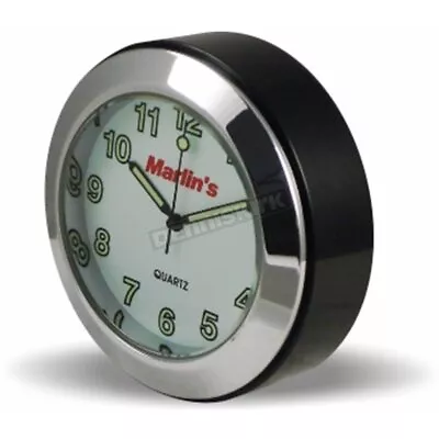 Marlin's Genuine Accessories White TOCS Clock W/Mount-131101 • $51.26