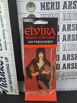 ELVIRA Air Freshener 1989 Medo EL-A Mistress Of The Dark STILL SEALED Brand New • $26.99