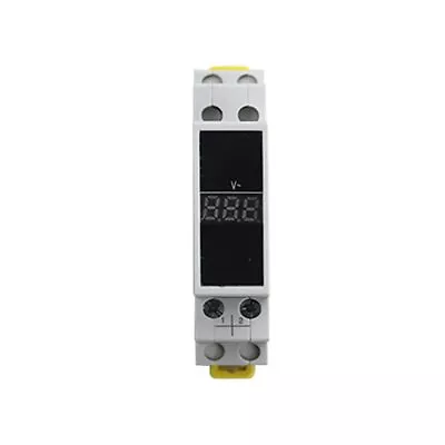 AC80-500VAC 1VA AC50/60Hz DIN Rail Mini Single Phase Digital Display Voltmeter • $26.98