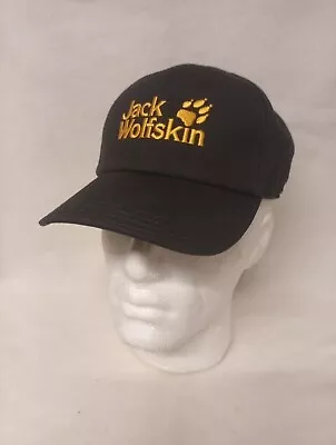 Jack Wolfskin Unisex Baseball Cap Grey/yellow Good Condition (tb14) • £16.99