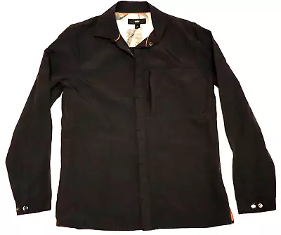 MOSSIMO Mens Black Windbraker Jacket Size S • $10.50