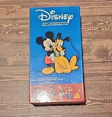 Cricut Disney MICKEY & FRIENDS Cartridge *Link Status Unknown* W/Booklet • $7.90