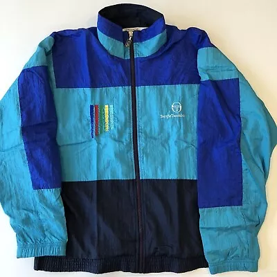 Vintage Sergio Tacchini Tracksuit / Windbreaker Set | Jacket Size 38 Pants 32 • $155