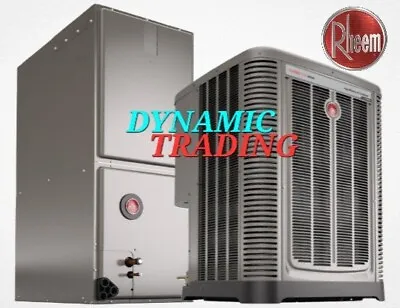 Rheem 5 Ton 16 SEER AC Air Conditioning Split System Condenser And Air Handler • $4950