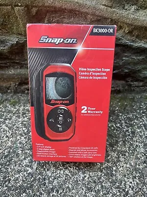 Snap On Tools Digital Video Inspection Camera/Bore Scope #BK3000 • $205
