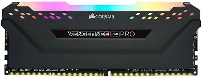 £47.50 • Buy Corsair Vengeance RGB PRO Black 16GB 3600MHz AMD Ryzen Tuned DDR4 Memory Kit