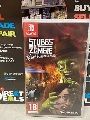 £24.99 • Buy Stubbs The Zombie In Rebel Without A Pulse Nintendo Switch Brand New & Sealed