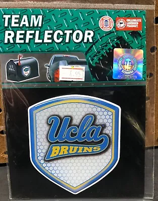 UCLA Bruins Reflector Decal Car Truck Team Color Emblem NOS Sealed! • $1.29