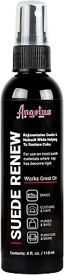 £10.95 • Buy Angelus Suede Cleaner Restores & Renews Suede & Nubuck On Shoes, Boots, Jackets
