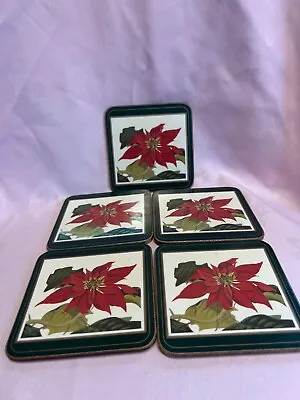 Pimpernel Set Of 5 Melamine Coasters ✅ 1086 • £12.99