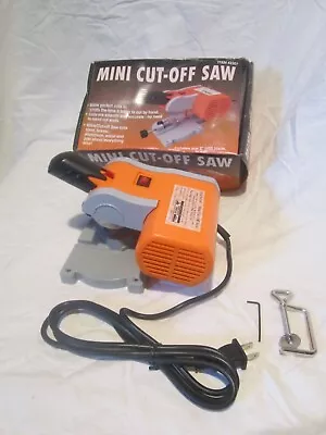 Mini Benchtop Cut Off Miter Saw Hobby Crafts Cuts Wood Brass Home Tool 7800r/min • $39.95