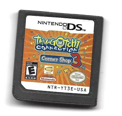 Tamagotchi Connection: Corner Shop 3 - Nintendo DS - AMERICAN - CARTRIDGE ONLY! • £17.75