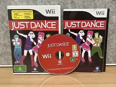 JUST DANCE Nintendo Wii Complete PAL Game  FREE SHIPPING • $11.95