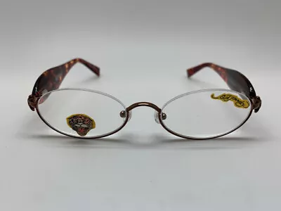 G20 Don Ed Hardy Vintage Tattoo Reading Glasses 2.50 EHR202 49/18/140 Tortoise • $15