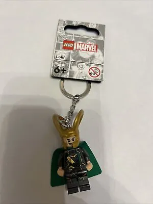 Lego Loki Keyring 854294 - Brand New Lego Marvel Key Chain / Keyring - BNWT • £8.55