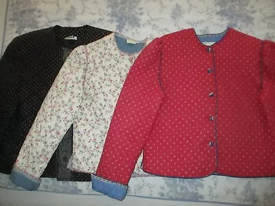 Vera Bradley Adult's Vintage Clothing #2 Quilted Jackets Skirts Dresses + More • $49.95