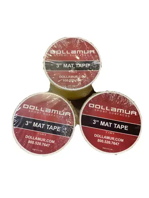 Three Pack 3  X 84' Dollamur Mat Tape • $44.99