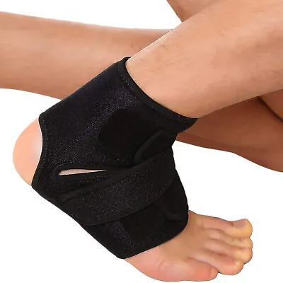 Medical Bandage Strap Ankle Support Wrap Foot Pain Sport Tendon Sprain Relief UK • £4.14