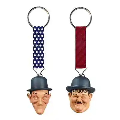 Laurel And Hardy 3D Keychain Lanyard (set Of 2) • £11.99