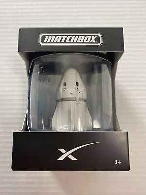 Mattel Space X Dragon 1/64 Spacecraft Toy - White (HHX93) Space Exploration • $19.99