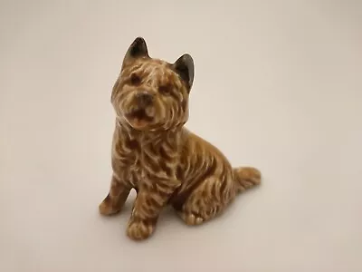 Vintage Wade Large Cairn Terrier Dog Figurine 6.5cm Tall • $6.22