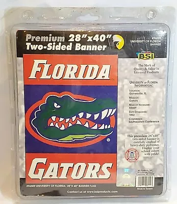 Florida State Gators Banner 28 X40  2-sided Premium Florida Gators Banner #96009 • $21.99