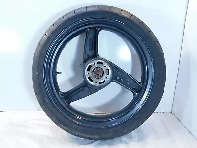 1995 1996 1997 Kawasaki GPz1100 ZX1100E Gray Front Cast Wheel Rim & Tire 17x3.5  • $249.99