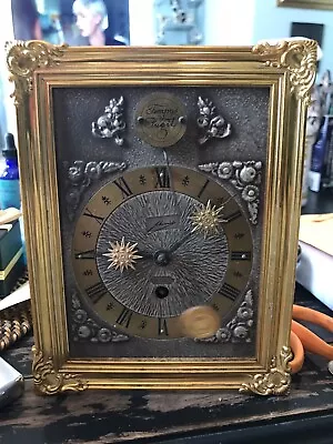 $300 • Buy Rare 8 Days Wall And Table  Schmid Clock Cow's Tail Pendulum 50's