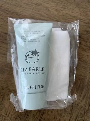 Liz Earle CLEANSE & POLISH Hot Cloth Cleanser 30ml + 1 X Organic Muslin Cloth • $7