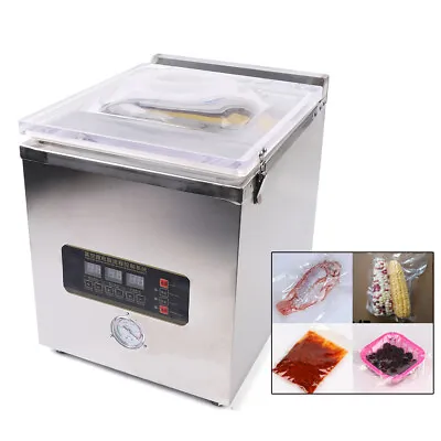 DZ-260C Chamber Vacuum Sealing Packing Machine 360W Commercial Vacuum Sealer • $288.80