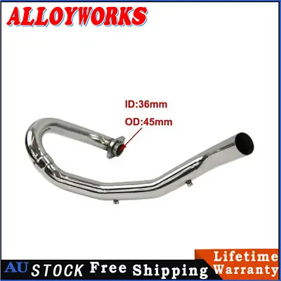 $99 • Buy Stainless Exhaust Head Pipe Header For 1997- 2014 1998 Suzuki DR650SE DR 650