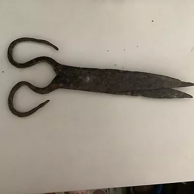 Blacksmith Made Scissors Crude And Large Size • $0.99