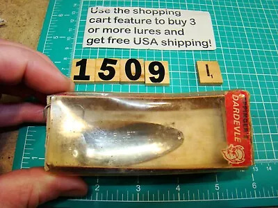 V1509 I Eppinger Dardevle Fishing Lure Nib New On Card Noc • $12.95