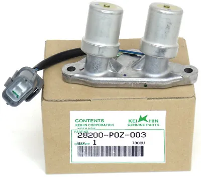 Transmission Lock Up Solenoid Fits 6-Cylinder OEM / Honda 28200-POZ-003  (99204) • $109.95