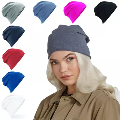 BEECHFIELD Jersey Beanie Soft Fabric Comfort Lightweight Breathable B361 • £4.99