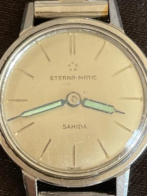 £79 • Buy Vintage Sahida Eterna Matic Ladies Watch Automatic Winding. Working