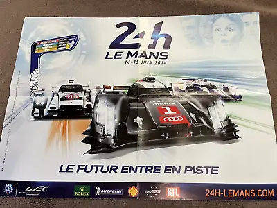 Le Mans Audi V Porsche 2014 & 1998 Double Sided Colour Poster 57 X 41cm • £7.95