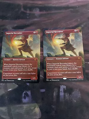 MTG Imperial Recruiter Modern Horizons 2 314 Regular Mythic X2 • $20