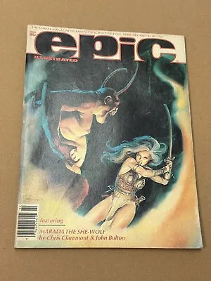 Epic Illustrated #10 (Marvel 1982) J81 • $8