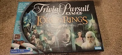 £10 • Buy The Lord Of The Rings (trilogy Edition) Trivial Pursuit DVD Board Game Parker