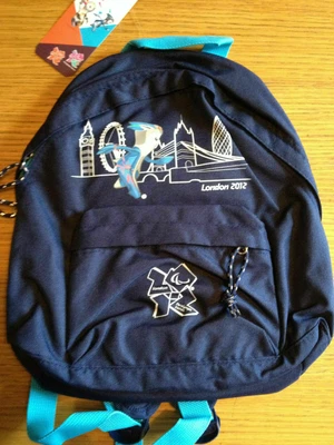£9.99 • Buy Official Adidas London Olympics 2012 Boys' Mascot Navy Back Pack