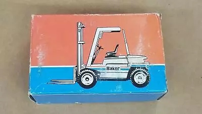 Super Gama 1:40 Baker Forklift With 1-White Pallet & Original Box Shelf D1 • $29.88