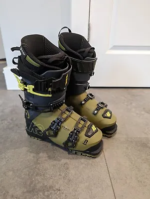 K2 Recon 120 MV Gripwalk Men's Ski Boots Green M 25.5 • $149