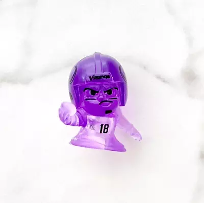 NFL TeenyMates Series 12 Justin Jefferson RARE Purple Ice 1:171 Chase Vikings • $127.86