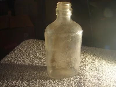 Listerine Lambert Pharmacal Cc. Embossed Glass Bottle - Vintage 3   No Lid • $6