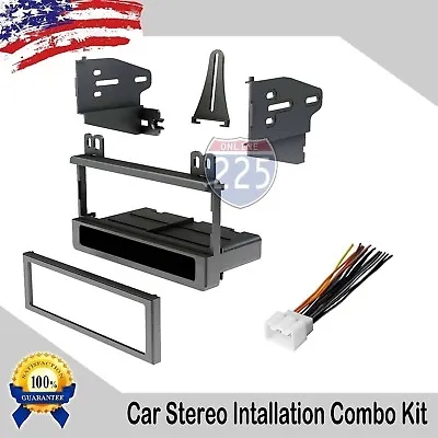 Car Radio Stereo Dash Kit With Harness1995-2008 Selected Ford Lincoln Mercury • $15.99